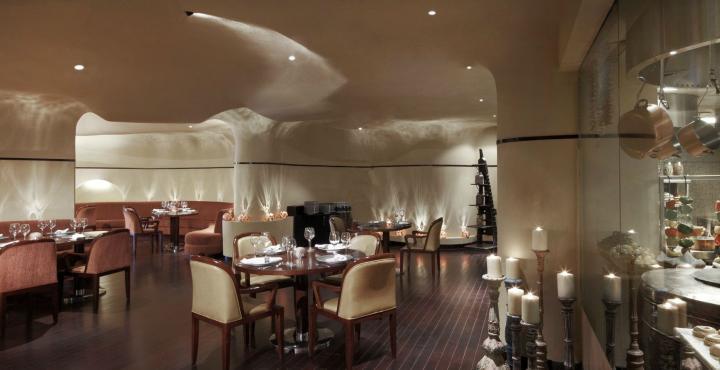 Jaipur Marriott Hotel Eksteriør billede The interior of the restaurant