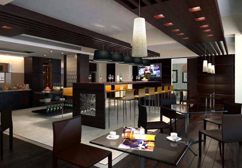 Jaipur Marriott Hotel Restaurant billede The lounge at the airport
