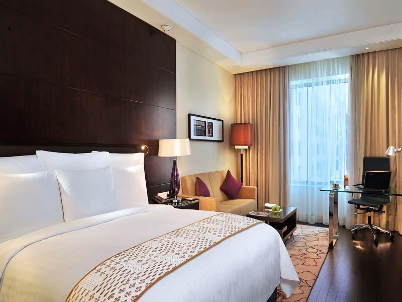 Jaipur Marriott Hotel Eksteriør billede A room at the Taj Bengal