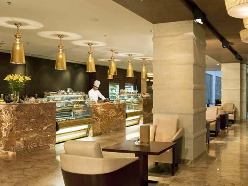 Jaipur Marriott Hotel Eksteriør billede The lobby lounge